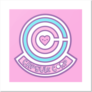 Capsule Corp Kawaii Posters and Art